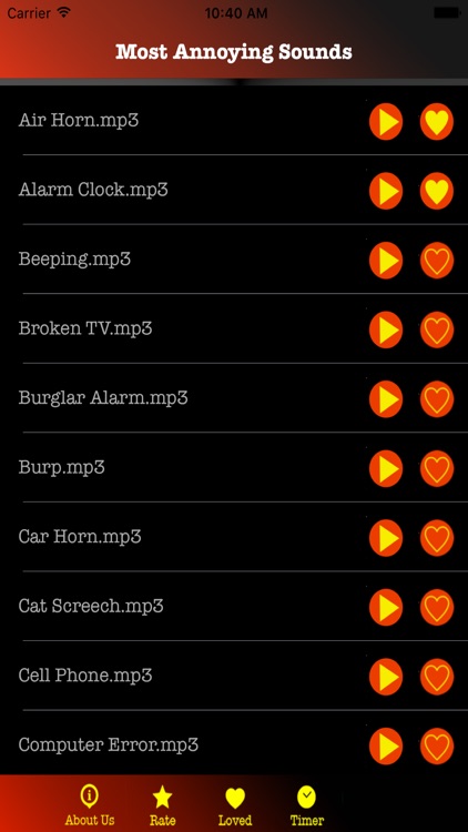 Most Annoying Sounds