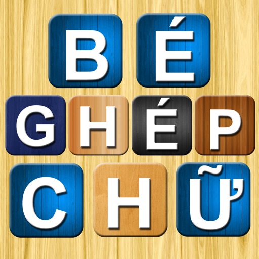 Bé Học Ghép Chữ Icon