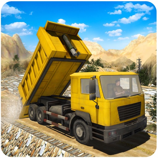 Offroad Construction Builder 3D – Equipment transporter simulation game icon