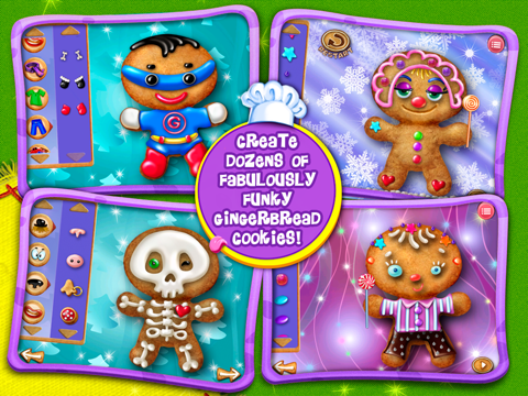 Screenshot #6 pour Gingerbread Crazy Chef - Cookie Maker