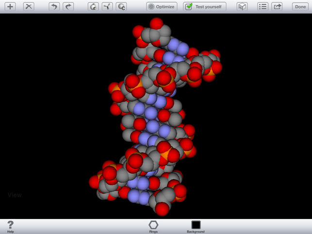 ‎3D Molecules Edit & Test Screenshot