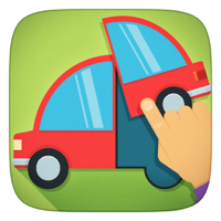 Voitures enfants véhicules et camions jeu de puzzle pour les tout-petits et Bébés garçons à regarder écouter et apprendre