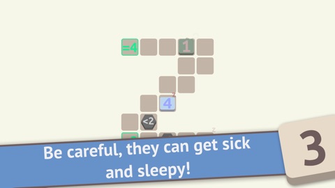 Screenshot #3 for A Number's Life : a minimalistic yet complex puzzle game