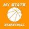 My Stats - Basketball is the easiest way to record and view a single players basketball stats