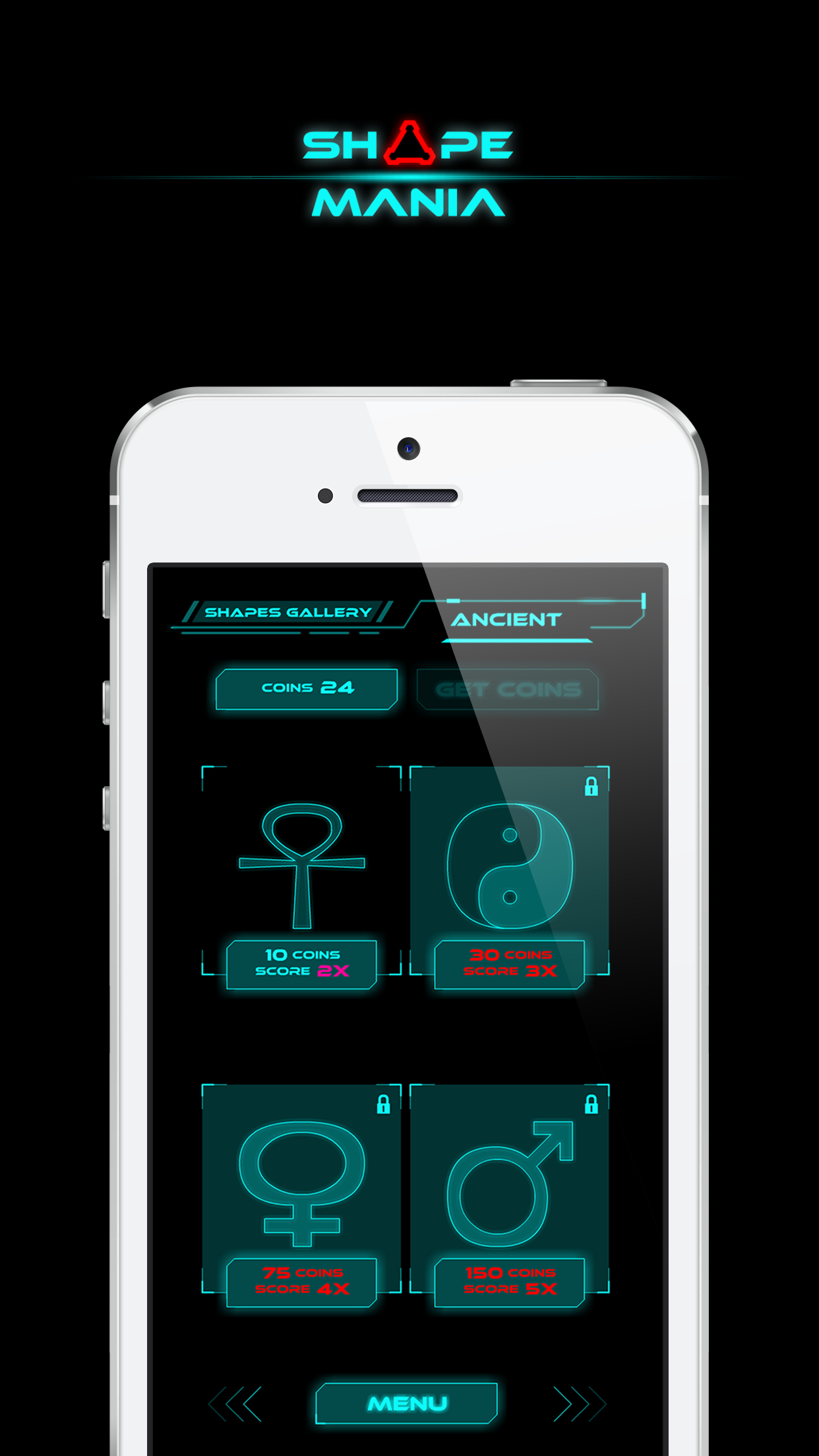 Shape Mania – Fun Geometry Game With Puzzle Action to Test Your Reflex Skills