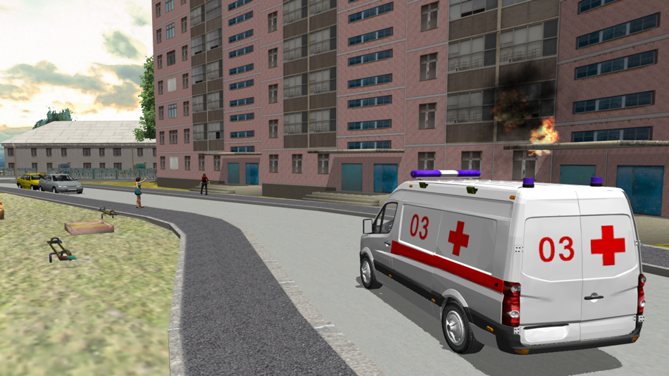 #5. Ambulance Simulator 3D (iOS) 由: LIMANSKYGAMES LTD