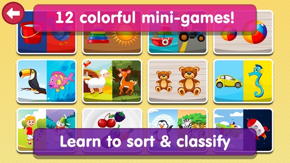 Smart Baby Sorter HD - Early Learning Shapes and Colors / Matching and Educational Games for Preschool Kidsのおすすめ画像2