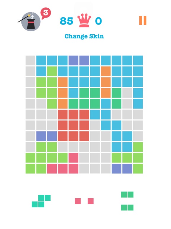 Screenshot #6 pour 1111 Blocks Grid - Fit & brain it on bricks puzzle mania 10/10 game