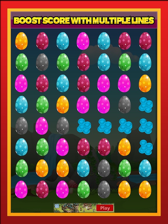 Screenshot #5 pour Jurassic Eggs Dino match de trois Fun Jeux Gratuits