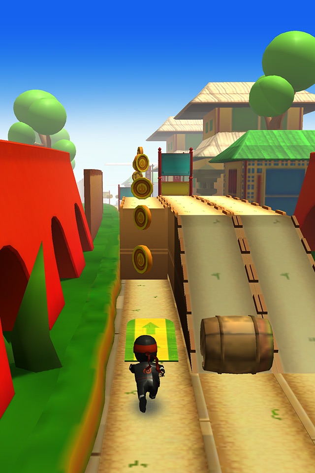Ninja Runner 3D screenshot 2
