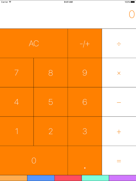 Calculator of Color- Calculator for Watch, iPad, and iPhone