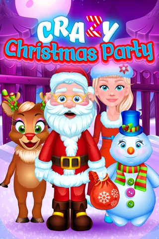 Crazy Christmas Party - Kids Dressup & Salon Gamesのおすすめ画像4