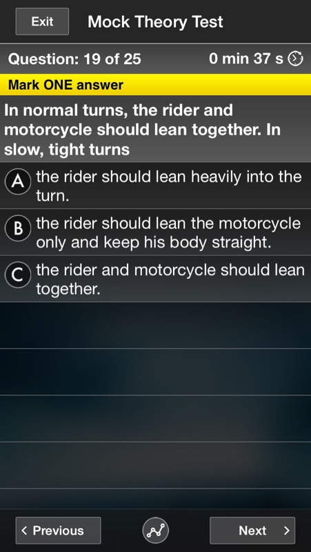 motorcycle license test