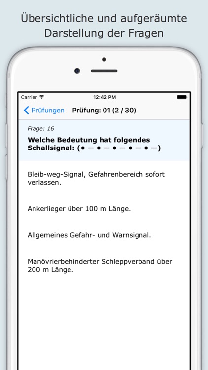 Weg sbf signal bleib Signale