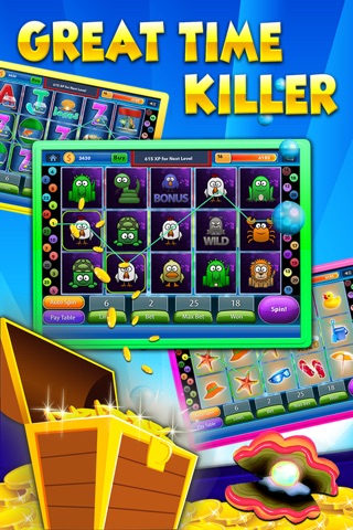Fish Casino Slot's Machines Bingo & Roulette - big gold bonuses with 21 blackjack in las vegas screenshot 4