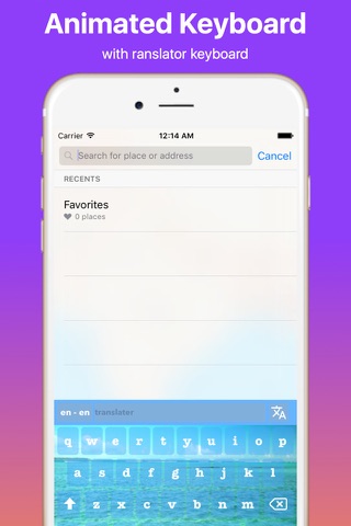 English Animated and Translator Keyboard Pro screenshot 4