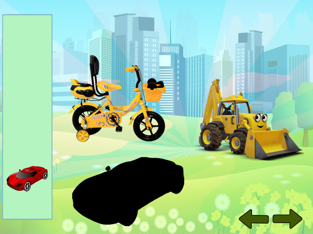 Vehicles Puzzles for Toddlers & Preschool
