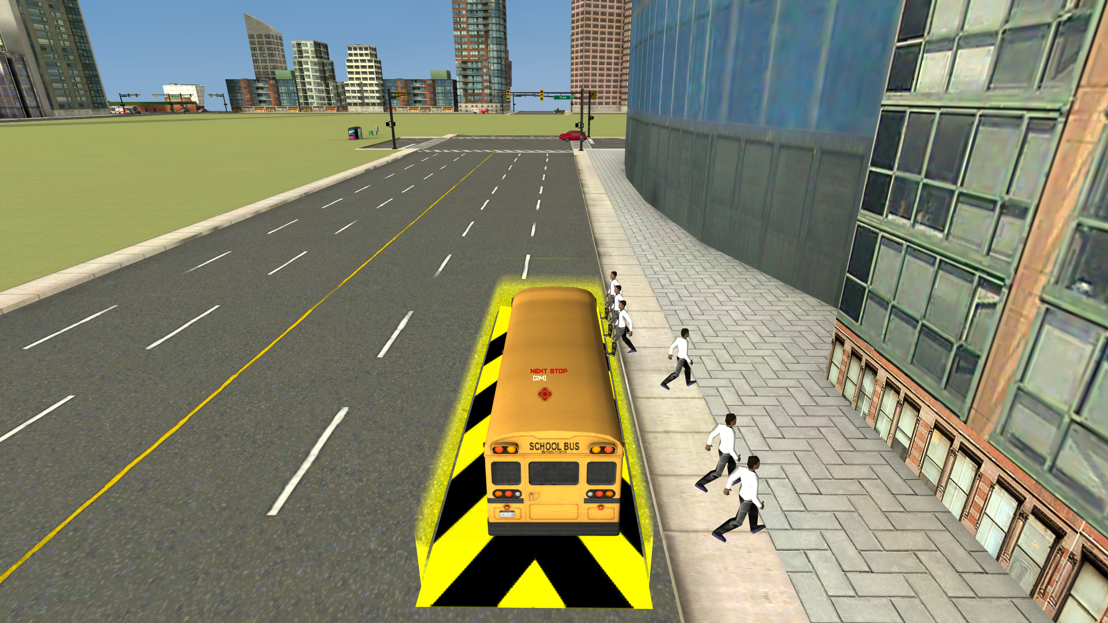 Crazy School Bus Driver