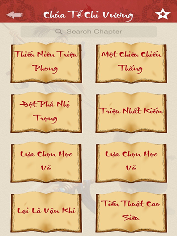 Kiếm Hiệp. iPad screenshot 5 - Book app