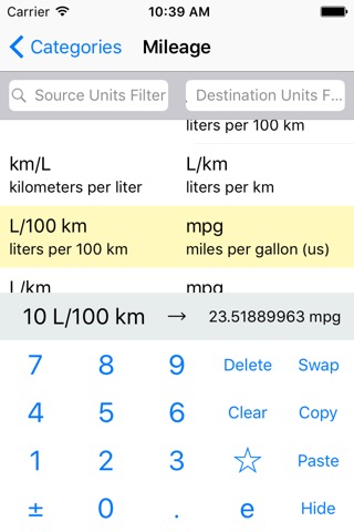 Convert units easy Liteのおすすめ画像3