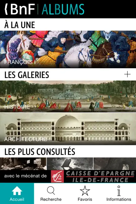 Albums de la BnF