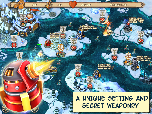 ‎Iron Sea Defenders HD TD Screenshot