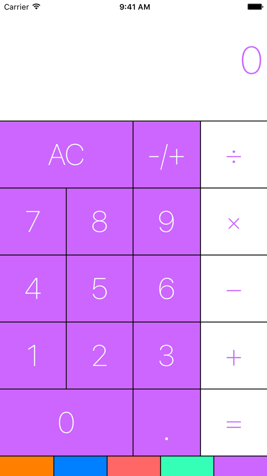 #5. Calculator of Color- Calculator for Watch, iPad, and iPhone (iOS) 由: 3B Apps LLC