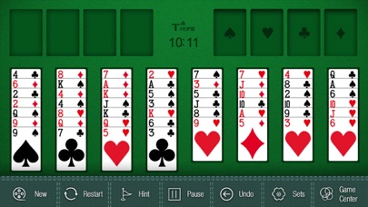 FreeCell HD for iPhone screenshot1