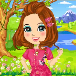 Easter with Dora - Play this dresses game with Dora app icon