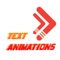 Create awesome text animations over your video