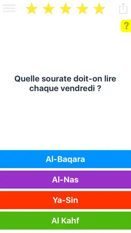 Game screenshot Islam Quiz en français hack