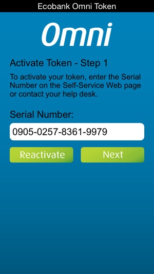 Ecobank Omni Token