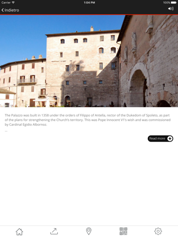 Spello Turismo iPad screenshot 3 - Travel app