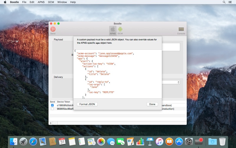 Boodle screenshot