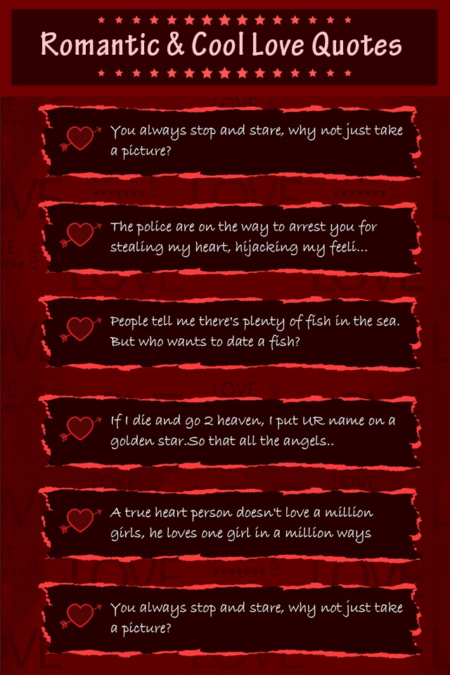 Valentine Quotes -Romantic ideas & sms screenshot 3