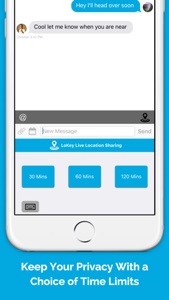 LoKey - The Location Sharing Keyboard screenshot #4 for iPhone