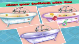 Game screenshot Princess Bath Room Cleaning apk