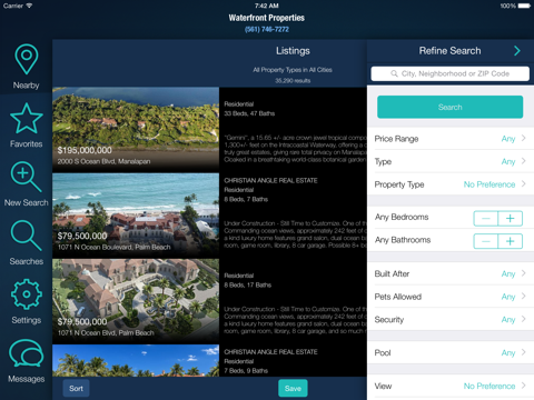 Screenshot #4 pour Waterfront Properties & Club Communities