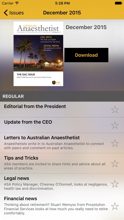 Australian Anaesthetist