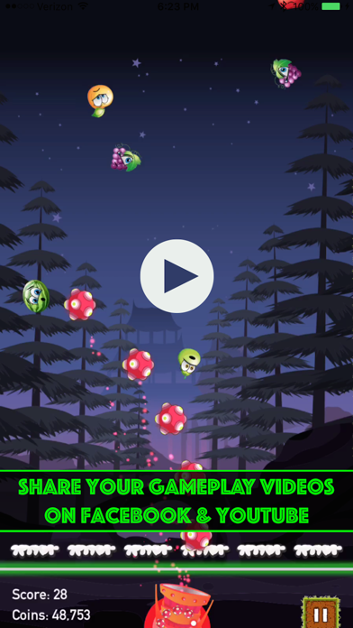 Screenshot #3 pour Fruit Invaders - Shoot Fruit. Save Earth. Big Fun.
