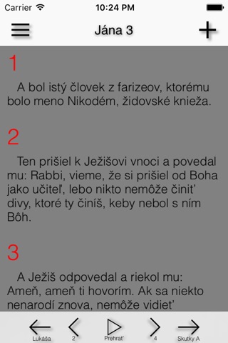 Slovakian Bible screenshot 3