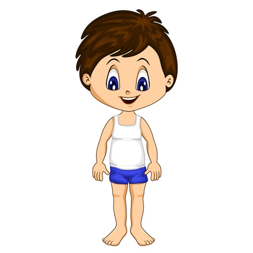 Learn bodyparts toddlers iOS App