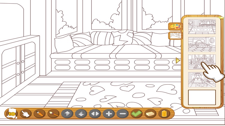 Coloringbook baby - Color, design and play with your own coloringbook baby screenshot-3