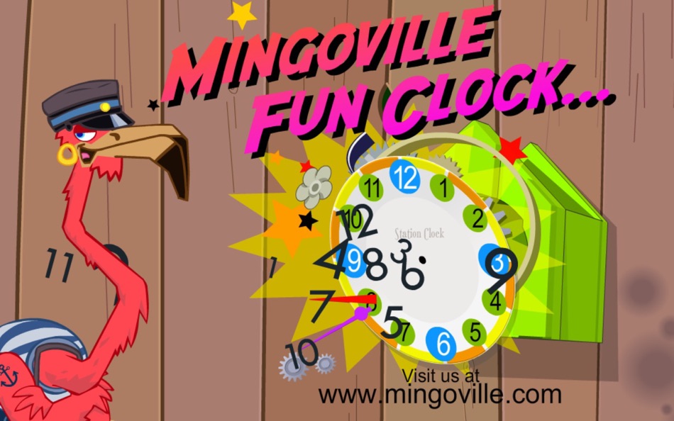 #1. Fun Clock for Kids - Learn to tell time (macOS) 由: QuizPedia