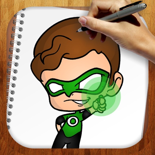 Easy Draw Super Heroes Chibi icon