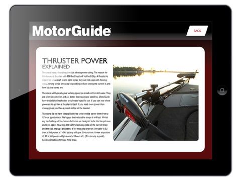 MotorGuide Thrusters screenshot 2