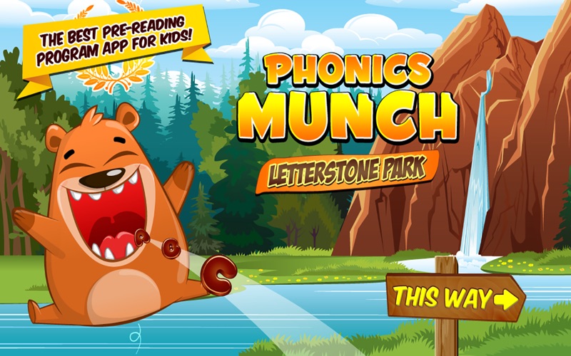Phonics Munch: Kids Learn to Read with Games, Letter Sounds, and Songs thumbnail 1