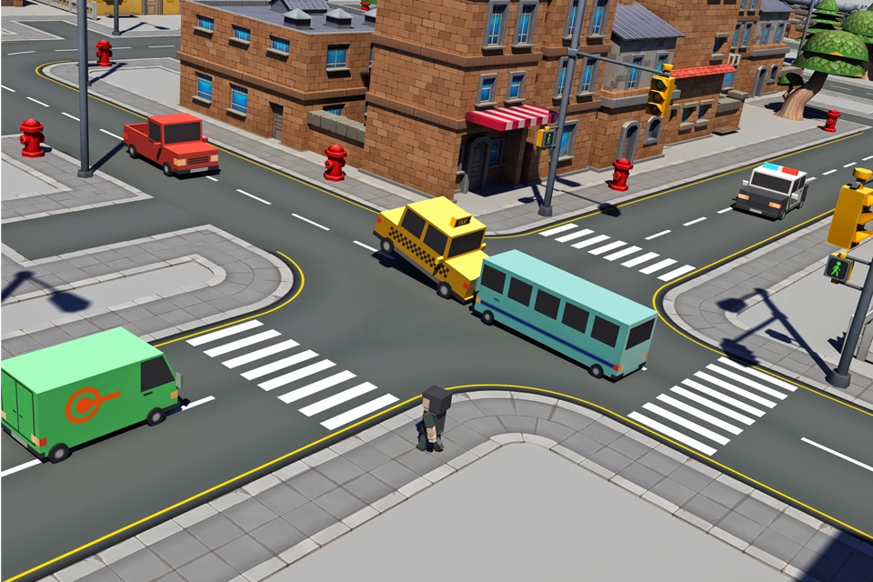 Four Cross traffic racer simulator screenshot 3