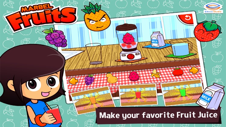 Marbel Fruits - PreSchool Learning Apps screenshot-4