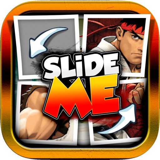 Slide Me Puzzle : The Street Picture Characters Quiz Fighter Free Games